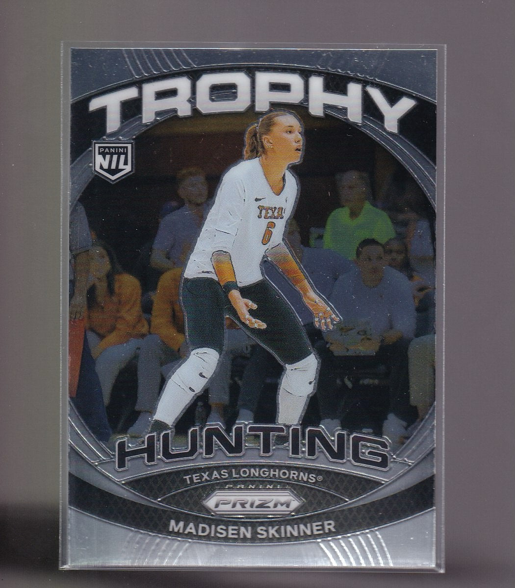 2025 Panini NIL Texas Longhorns #12 Madisen Skinner Prizm Trophy Hunting