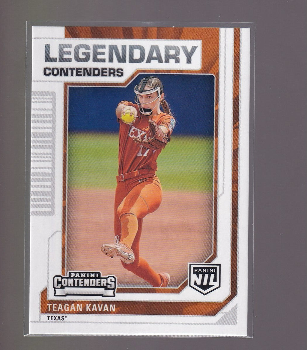 2025 Panini NIL Texas Longhorns #39 Teagan Kavan Legendary Contenders
