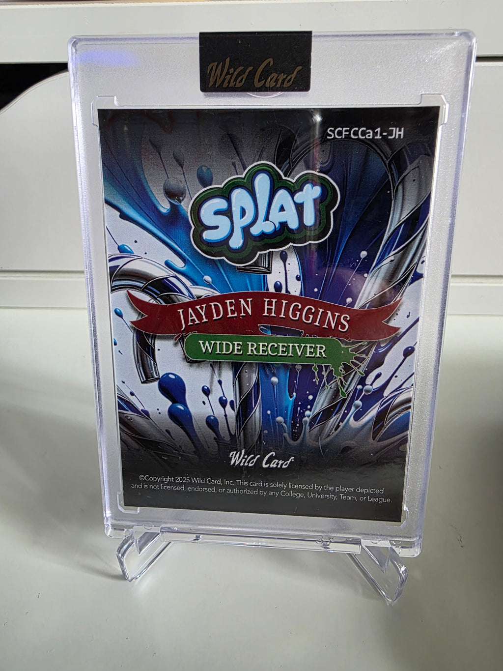 Splat #SCFCCa1-JH Jayden Higgins The Holidays-Blue