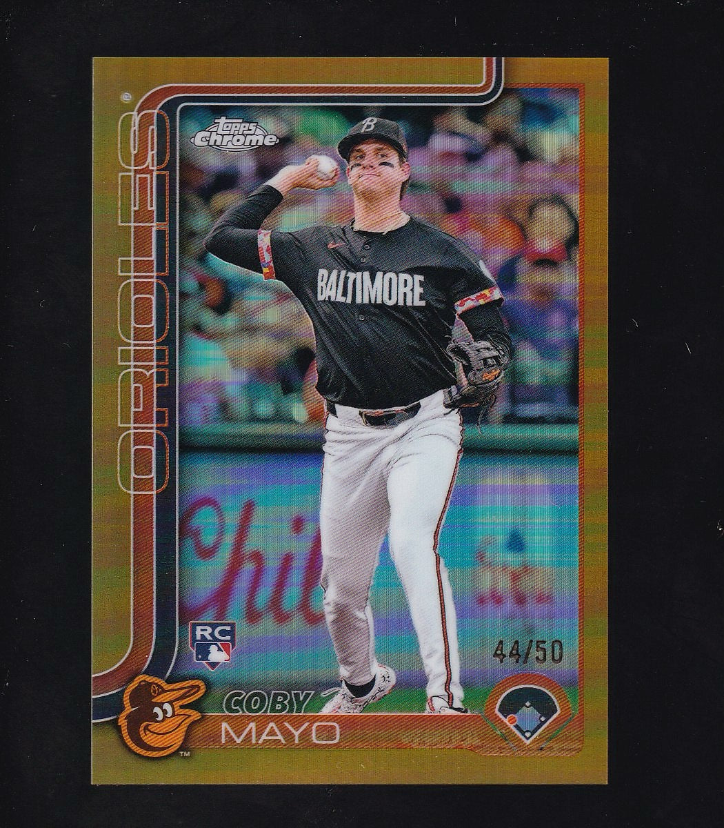 2025 Topps #120 Coby Mayo Gold 44/50