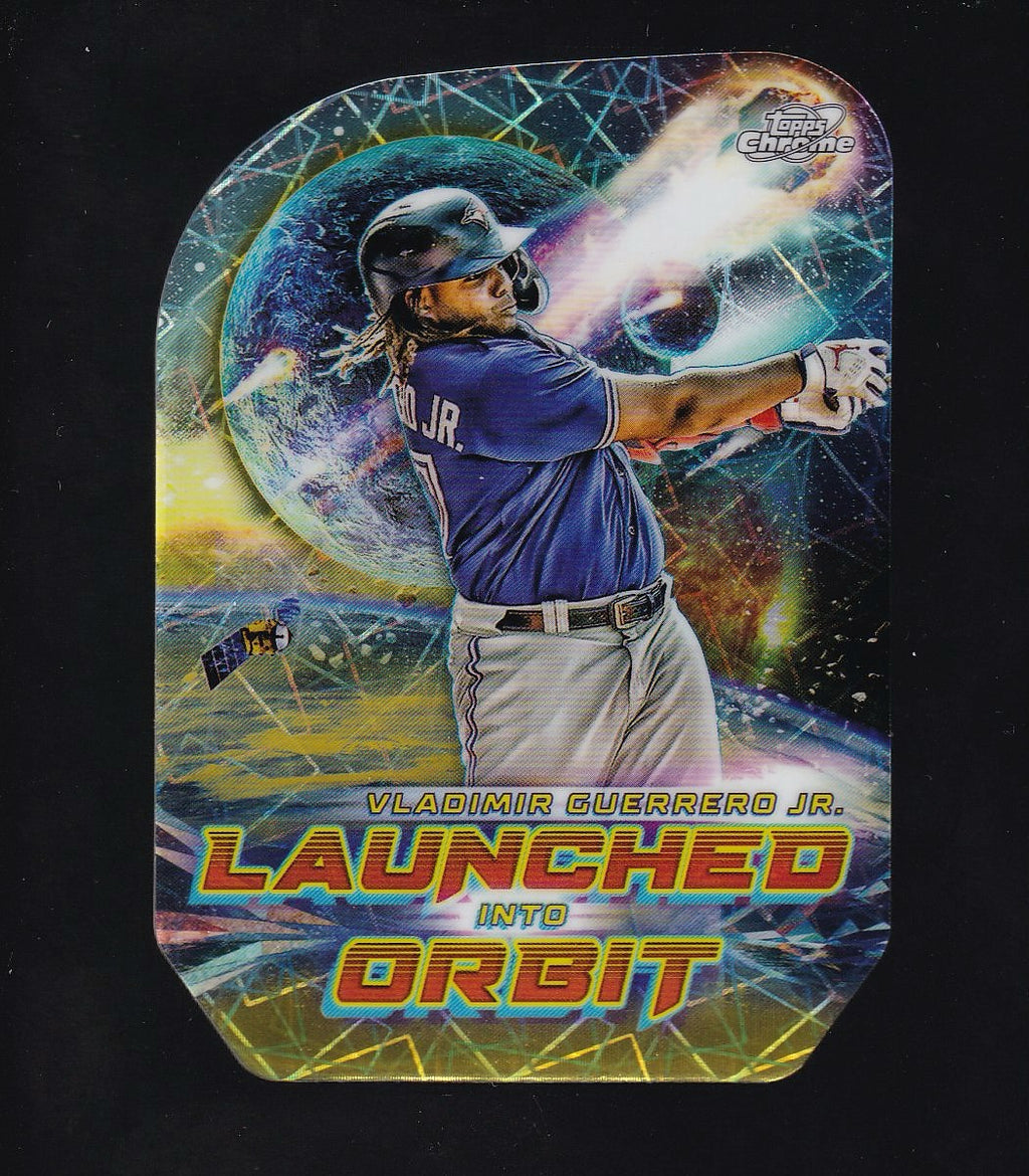 2023 Cosmic Chrome #LIO-6 Vladimir Guerrero Jr Launched Into Orbit Gold /50