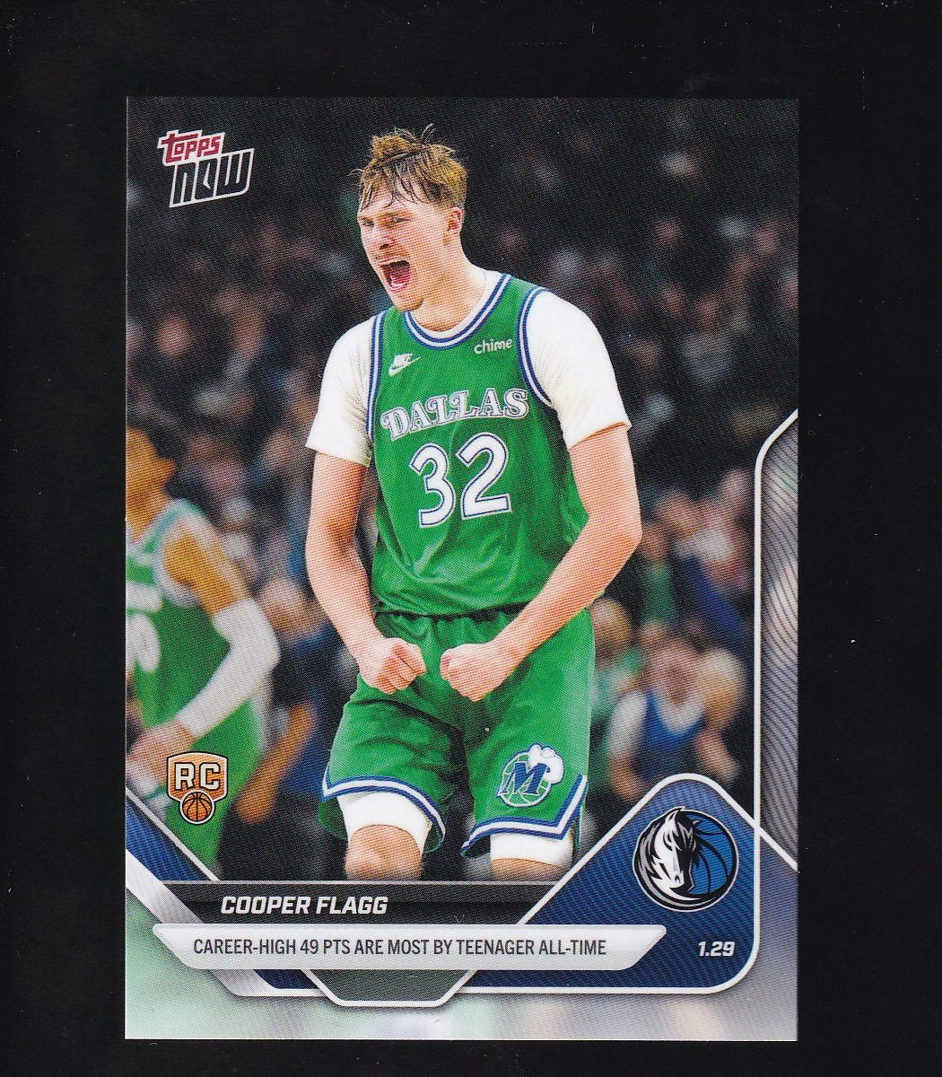 2025-26 Topps Now #150 Cooper Flagg