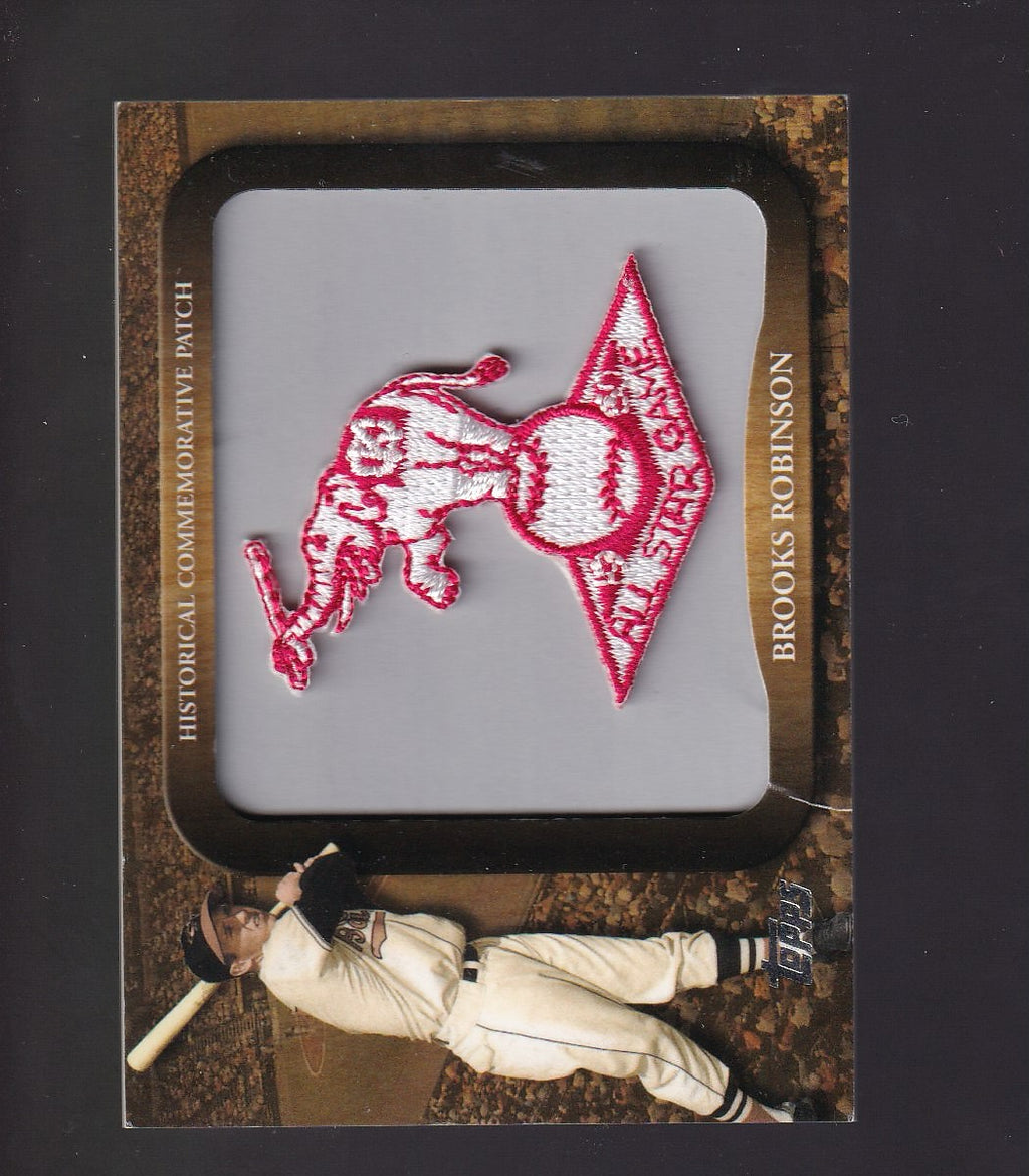 2009 Topps #LPR-122 Brooks Robinson Legends Commemorative Patch
