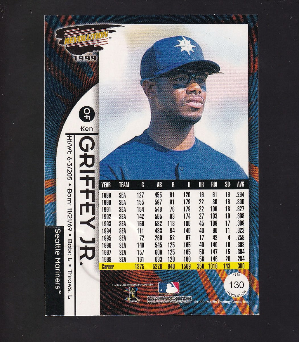 Revolution #130 Ken Griffey Jr. Gold Sparkle