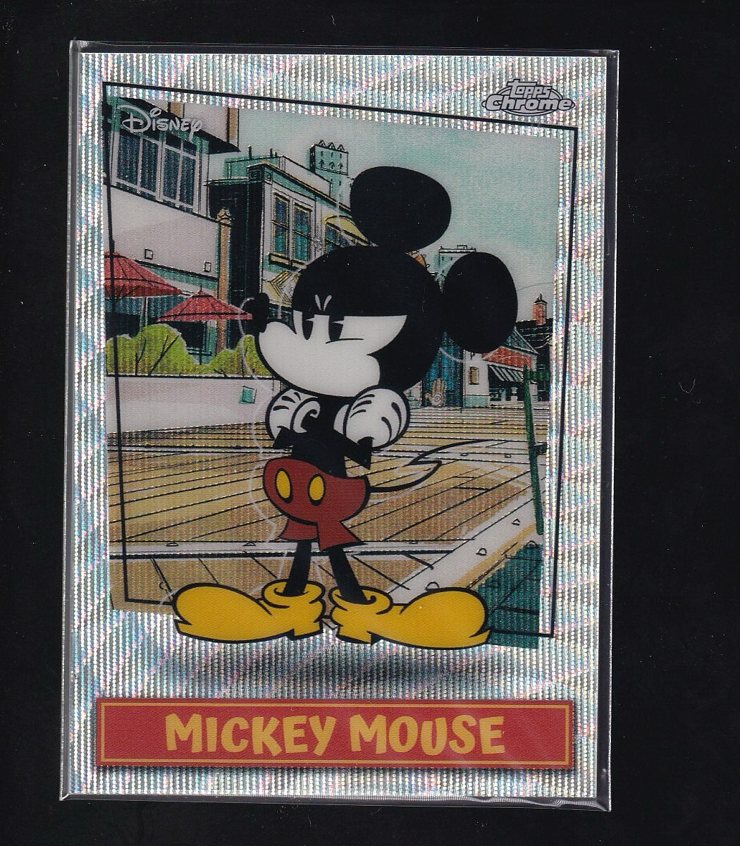 2026 Topps Disney Neon #MSSP-3 Mickey Mouse Mickey Shorts Short Prints