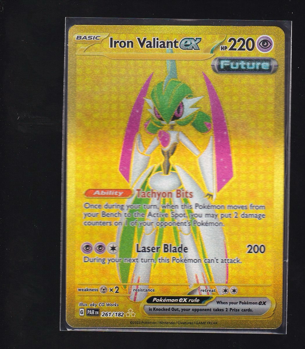 SV04: Paradox Rift #261/182 Iron Valiant ex