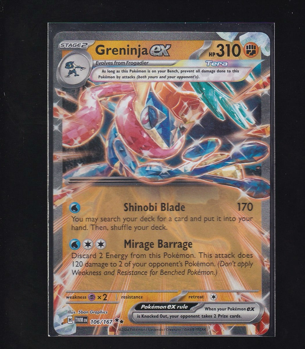 SV06: Twilight Masquerad #106/167 Greninja ex
