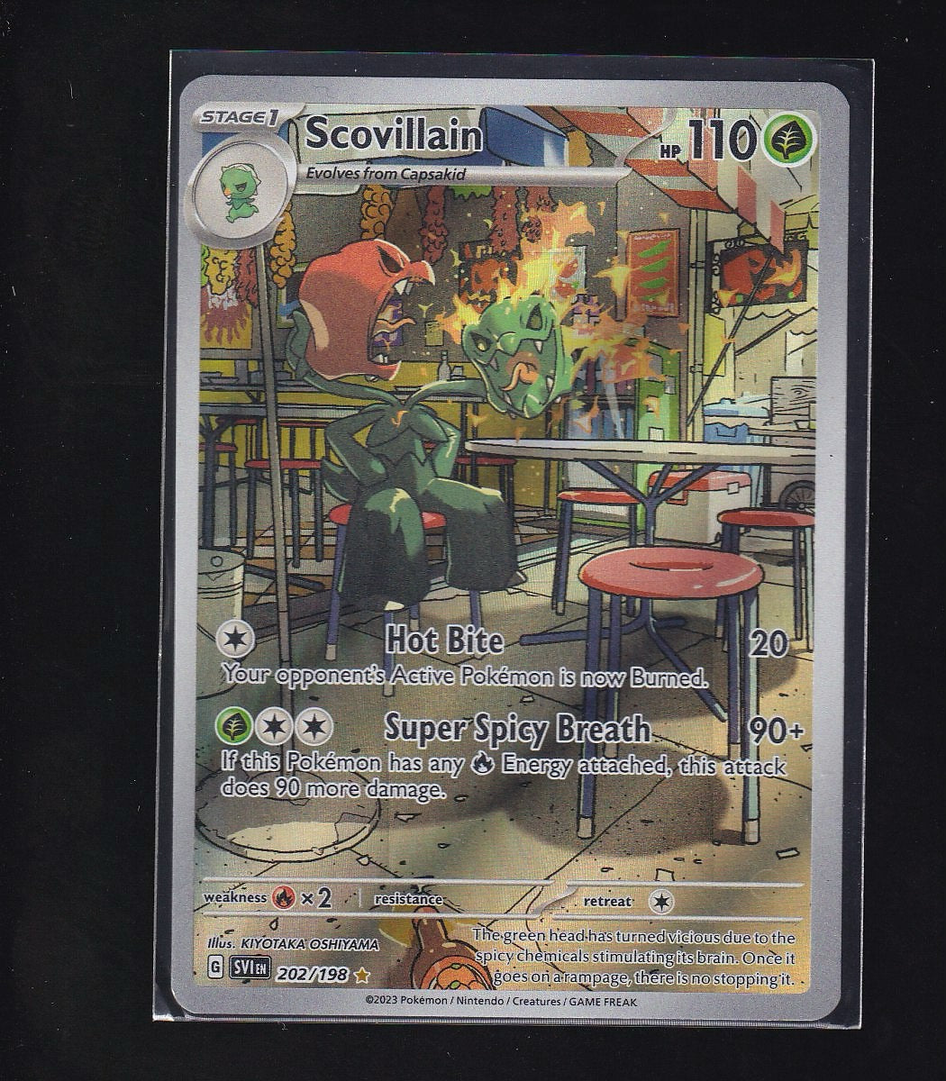SV01: Scarlet & Violet Base Set #202/198 Scovillain