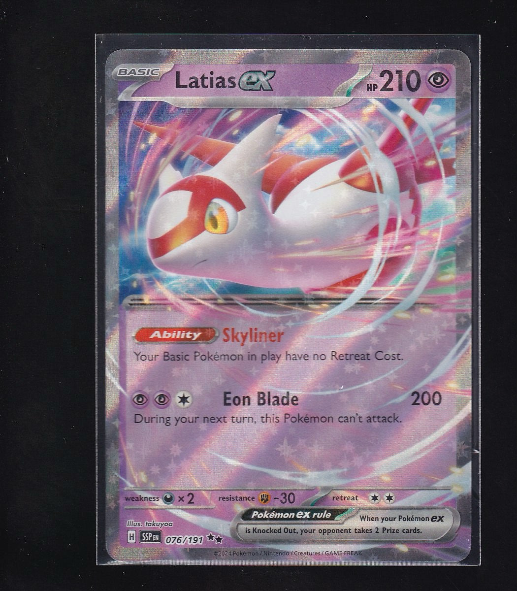 Surging Sparks #076/191 Latias ex
