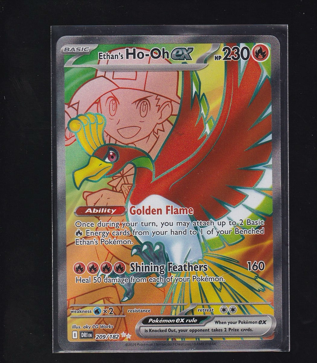 SV10: Destined Rivals #209/182 Ethan's Ho-Oh ex