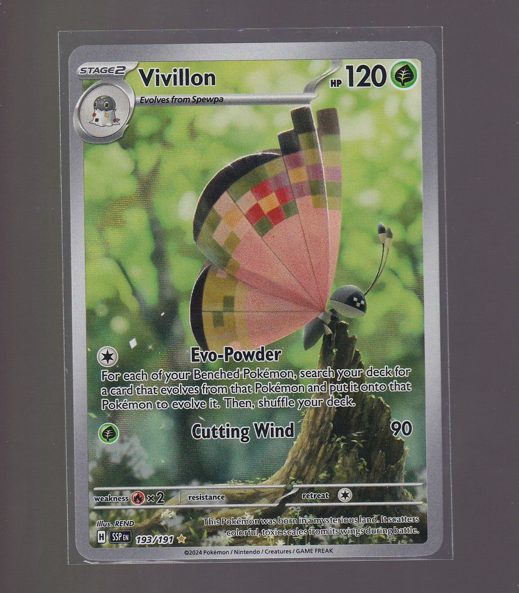 SV08: Surging Sparks #193/191 Vivillon