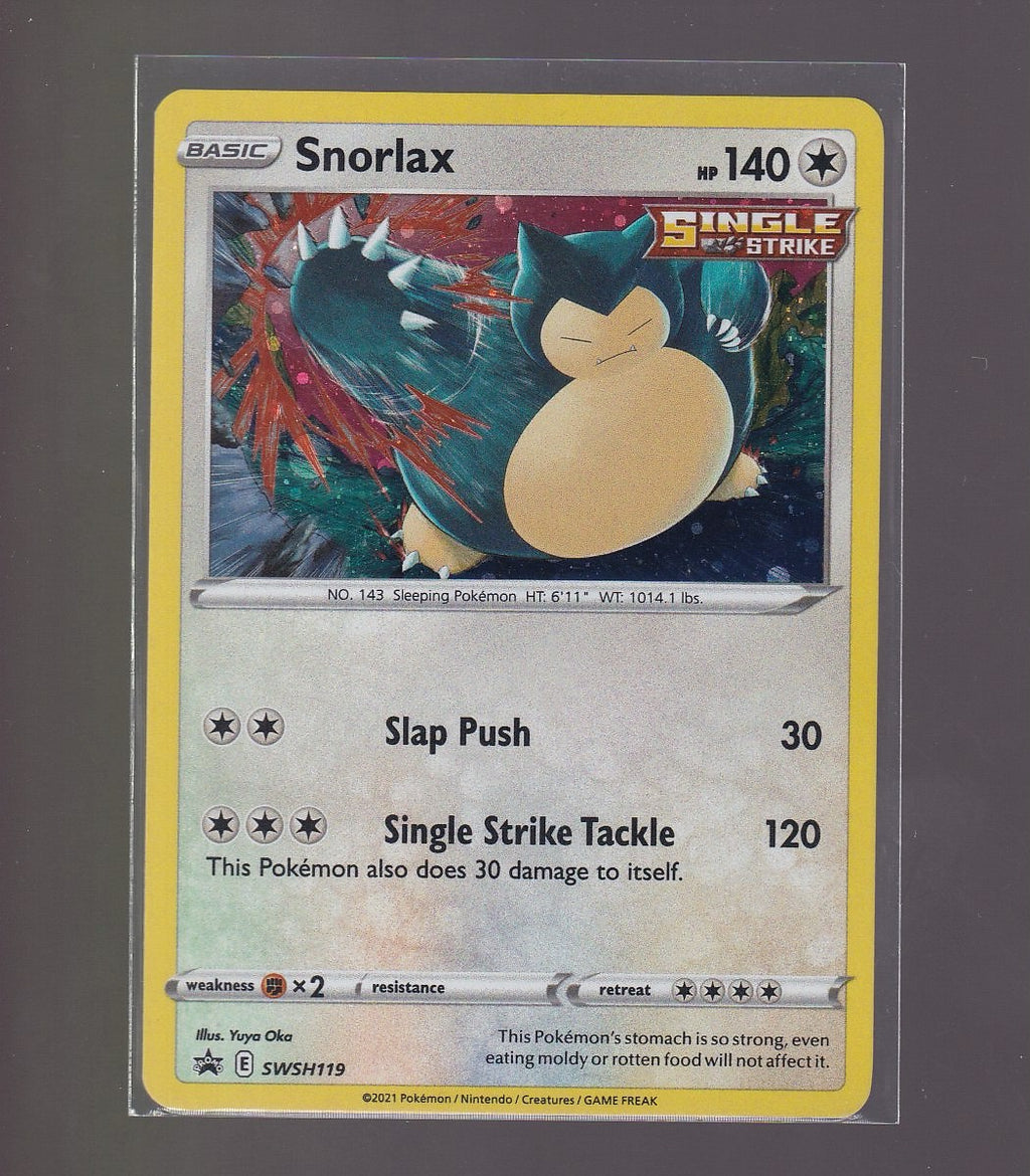 SWSH: Sword & Shield Promo Cards #SWSH119 Snorlax