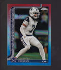 2025 Topps Chrome #83 Trevon Diggs Red White and Blue Refractor