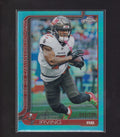 2025 Topps Chrome #285 Bucky Irving Aqua Refractor #/199