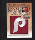 2012 Topps Update #BP-24 Steve Carlton Blockbusters Commemorative Hat Logo Patch
