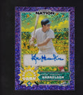 B.Nat #SA-KH1 Ken “Hawk” Harrelson Saturday in the Park Auto Crystal Purple