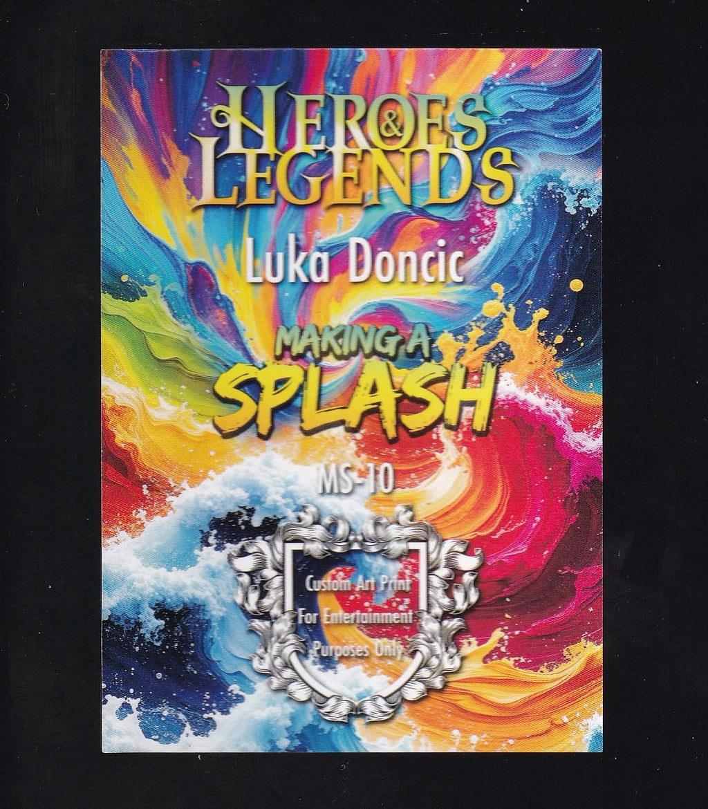Heroes & Legends: Making a Splash #MS-10 Luka Doncic