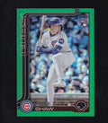 2025 Topps Update #US200 Matt Shaw Green Refractor /99