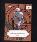 2025 ONIT Athlete-Texas Longhorns #SG-6 Quintrevion Wisner -Stained Glass /20
