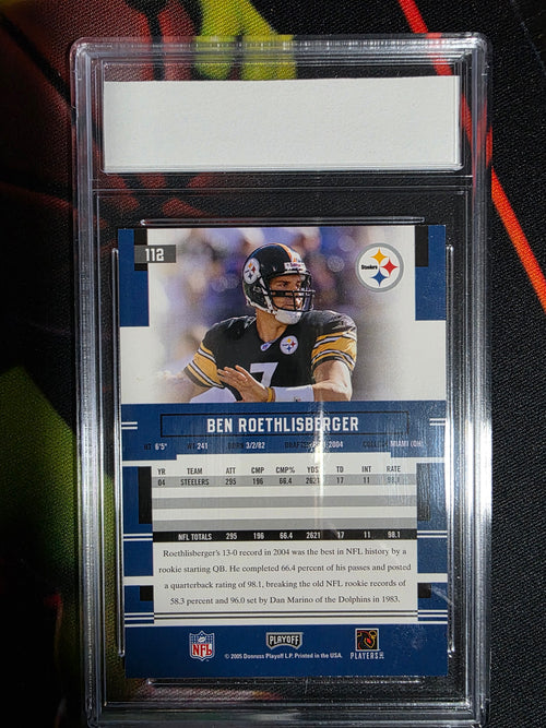 2005 Playoff Prestige #112 Ben Roethlisberger Other 9
