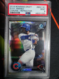 2016 Bowman Draft #BDC191 Eloy Jimenez Chrome-Refractor PSA 9