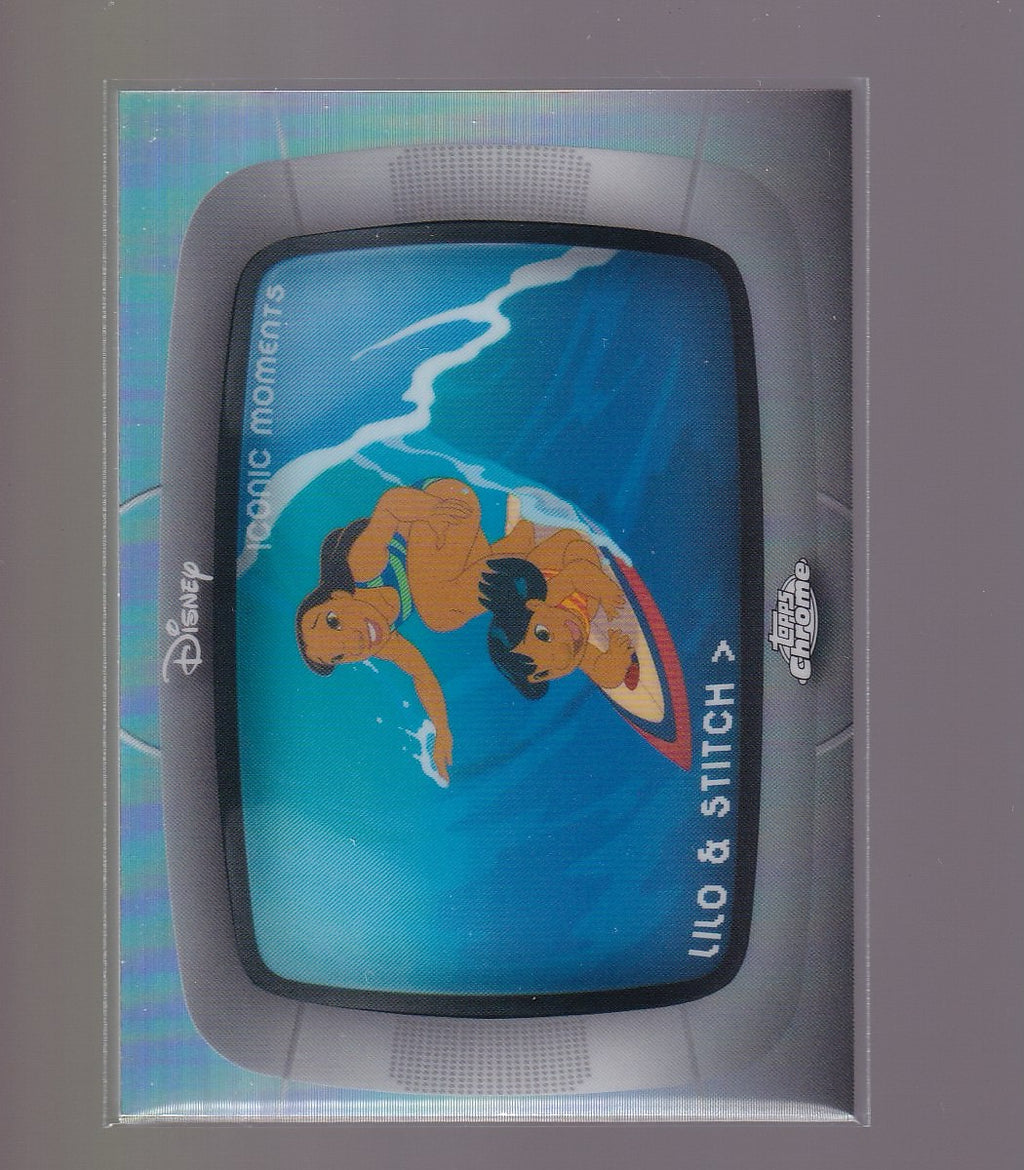 Topps Chrome Disney #IM-15 Lilo & Stitch Iconic Moments