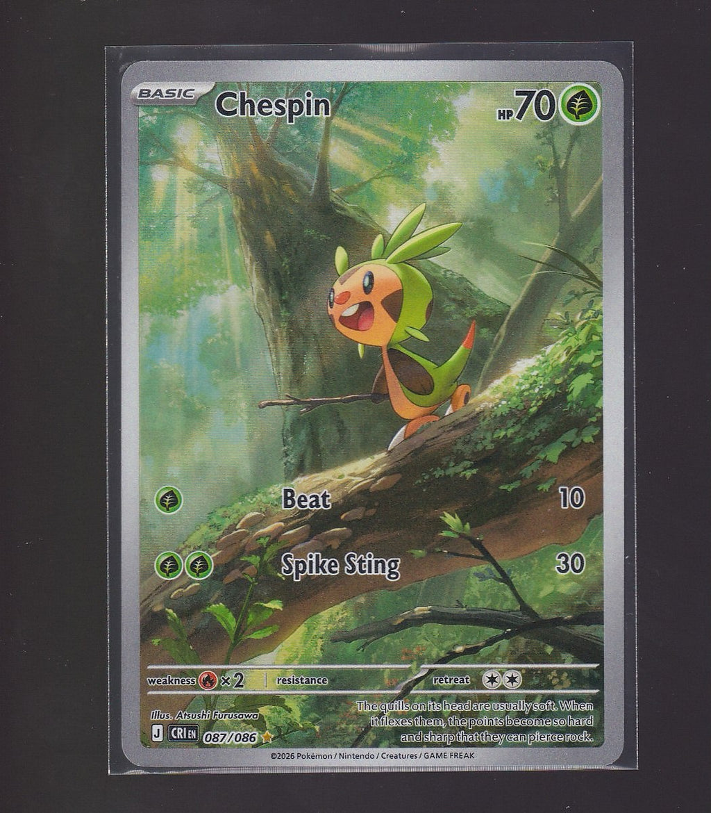 ME04: Chaos Rising #087/086 Chespin