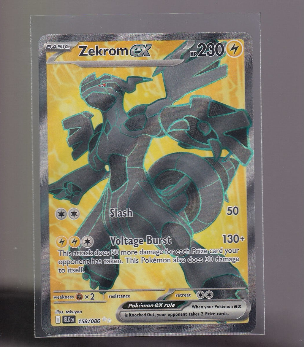 SV: Black Bolt #158/086 Zekrom ex