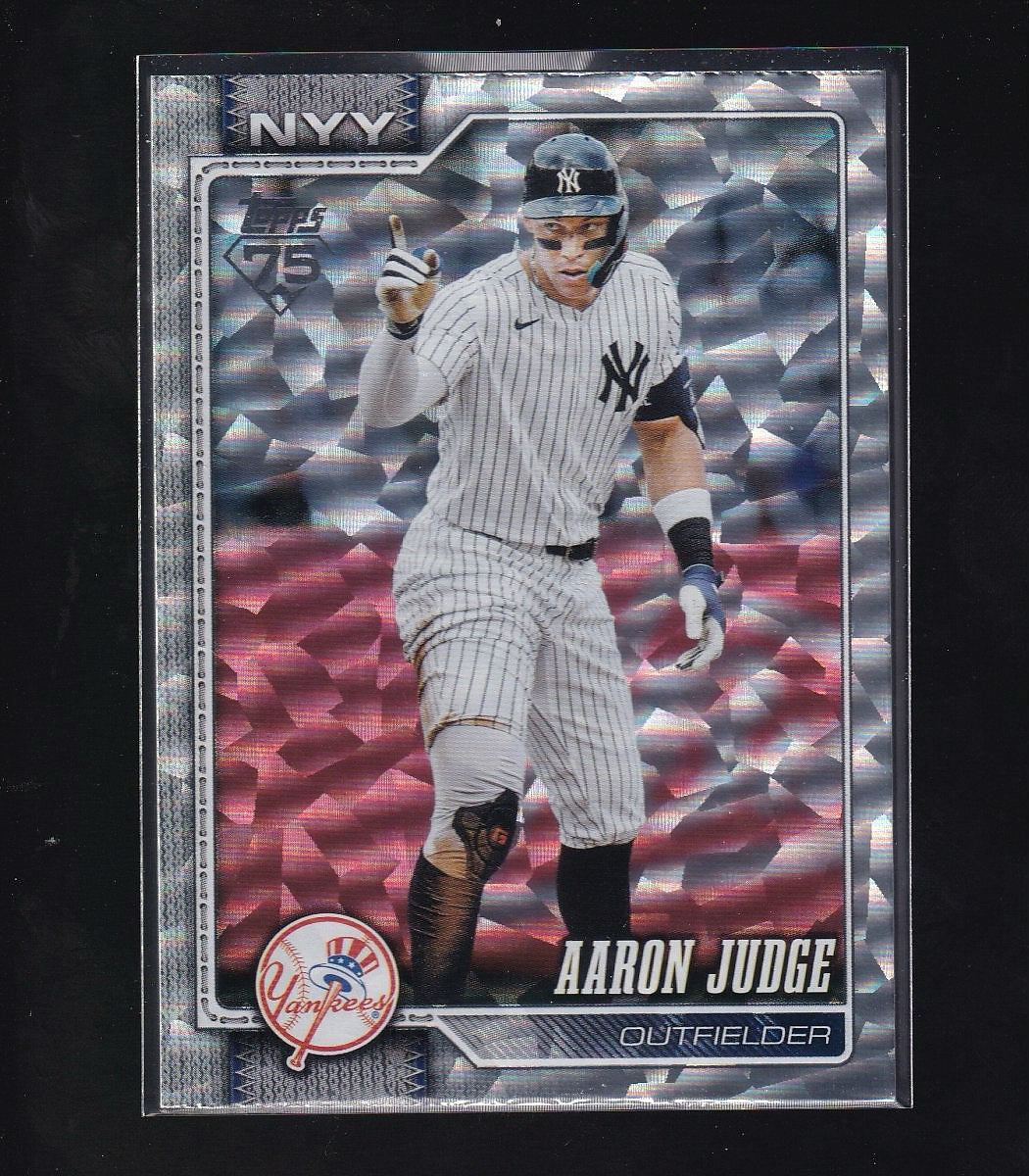 2026 Topps #1 Aaron Judge Diamante Foil