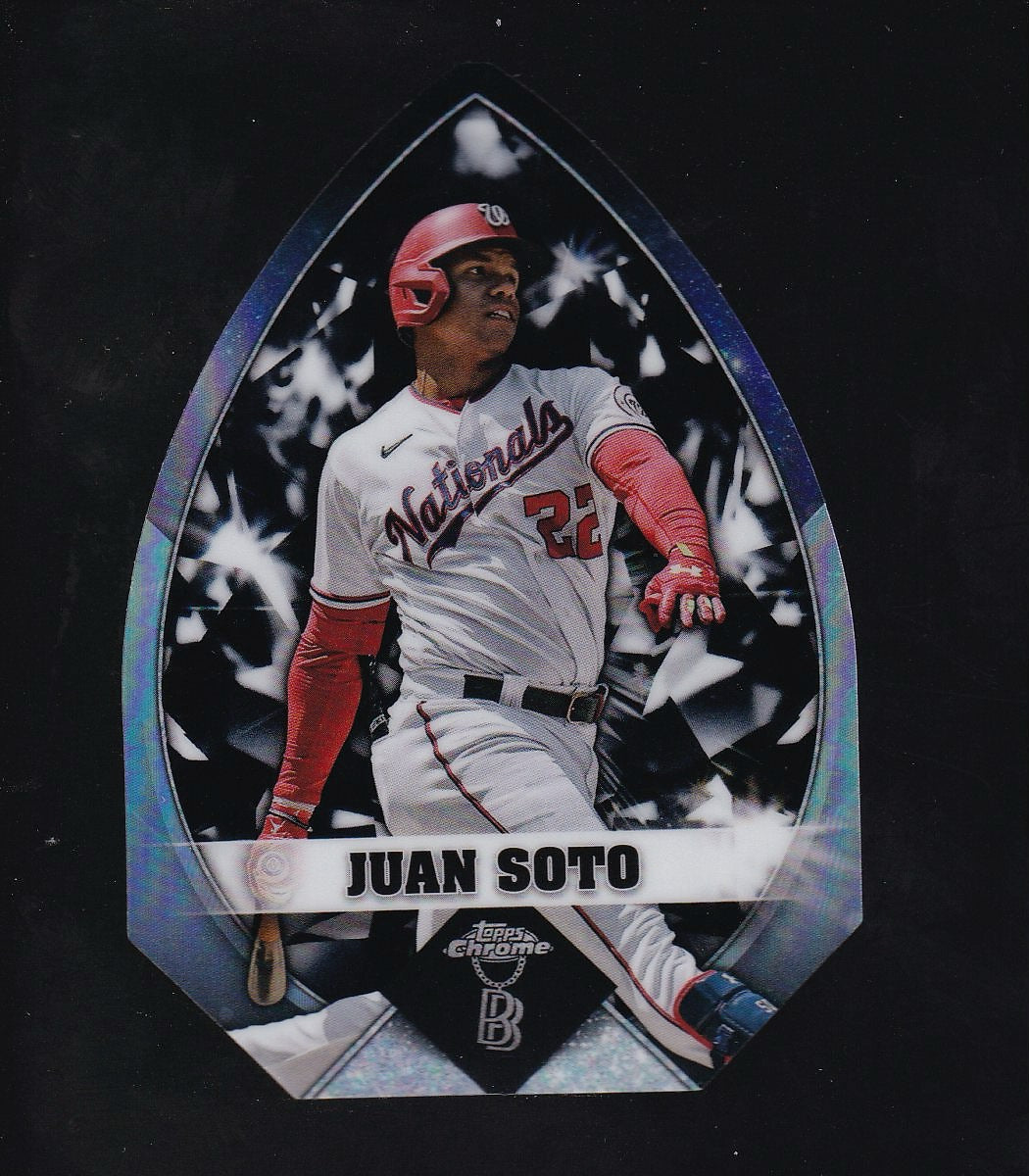 2022 Topps Chrome Ben Baller Edition #BBDC-5 Juan Soto Ben's Diamond Die Cuts