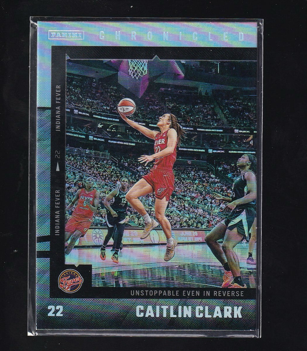 2025 Panini Caitlin Clark Chronicled #35 Caitlin Clark Holo