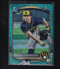 2025 Bowman Draft #BDC-149 Sean Episcope Chrome Aqua Reptilian Refractor #/125