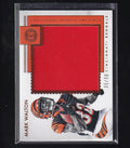 2018 Panini Encased #SRS-WA Mark Walton Substantial Rookie Swatches #/50