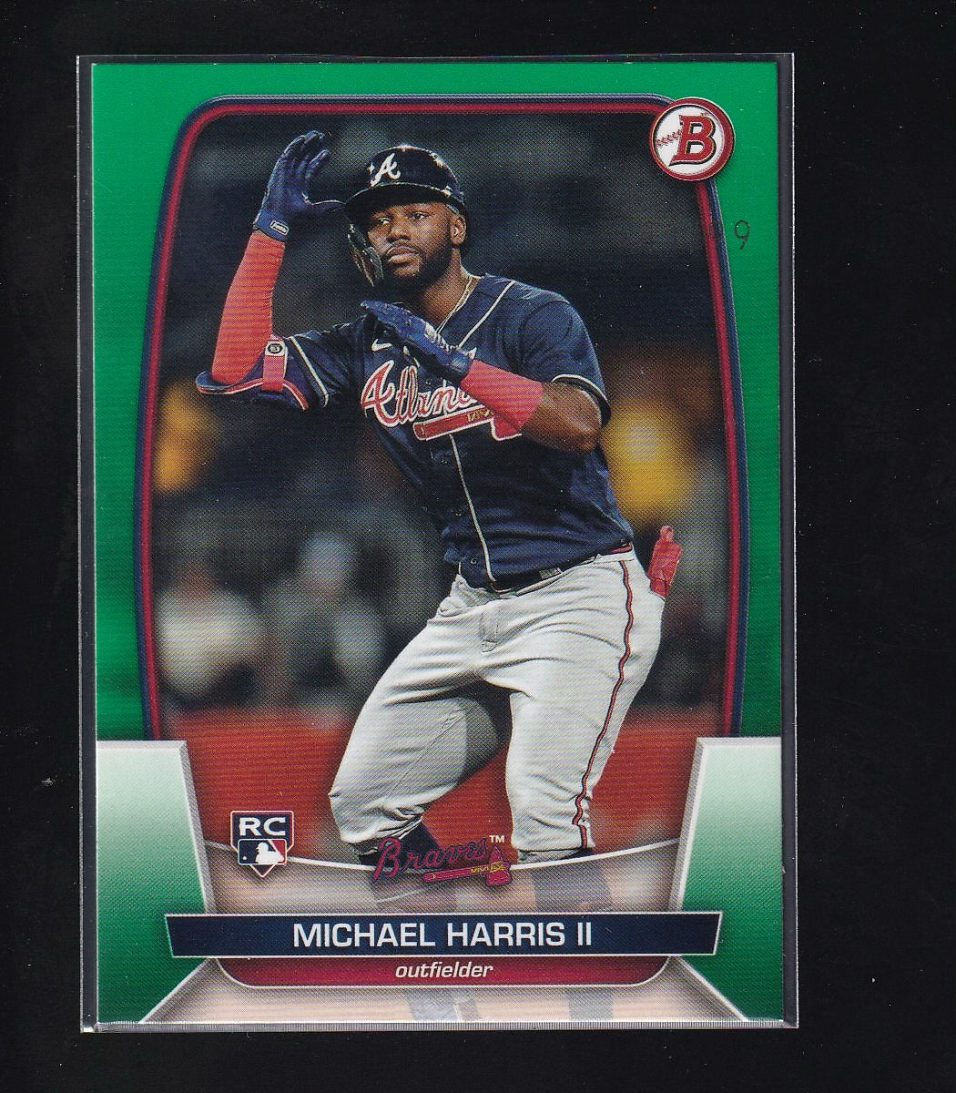 2023 Bowman #76 Michael Harris II Green #/99