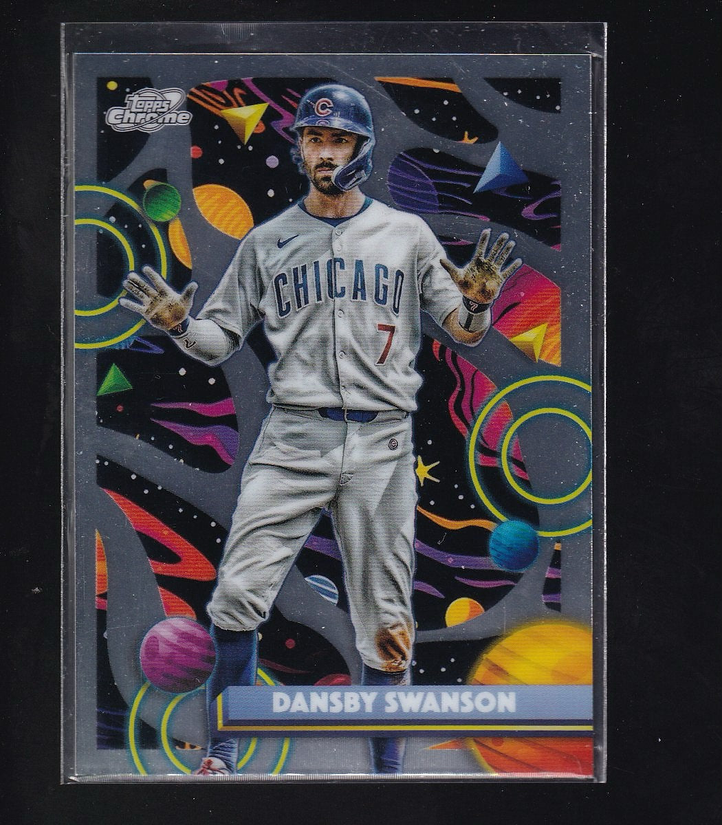 2025 Topps Chrome Cosmic #187 Dansby Swanson