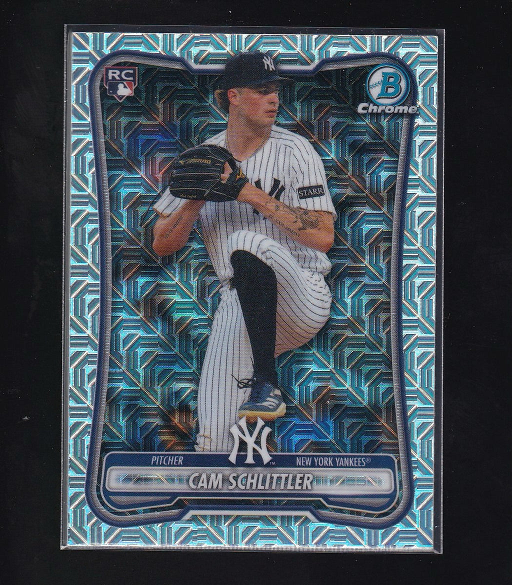 2026 Bowman #53 Cam Schlittler Chrome Mojo Refractors