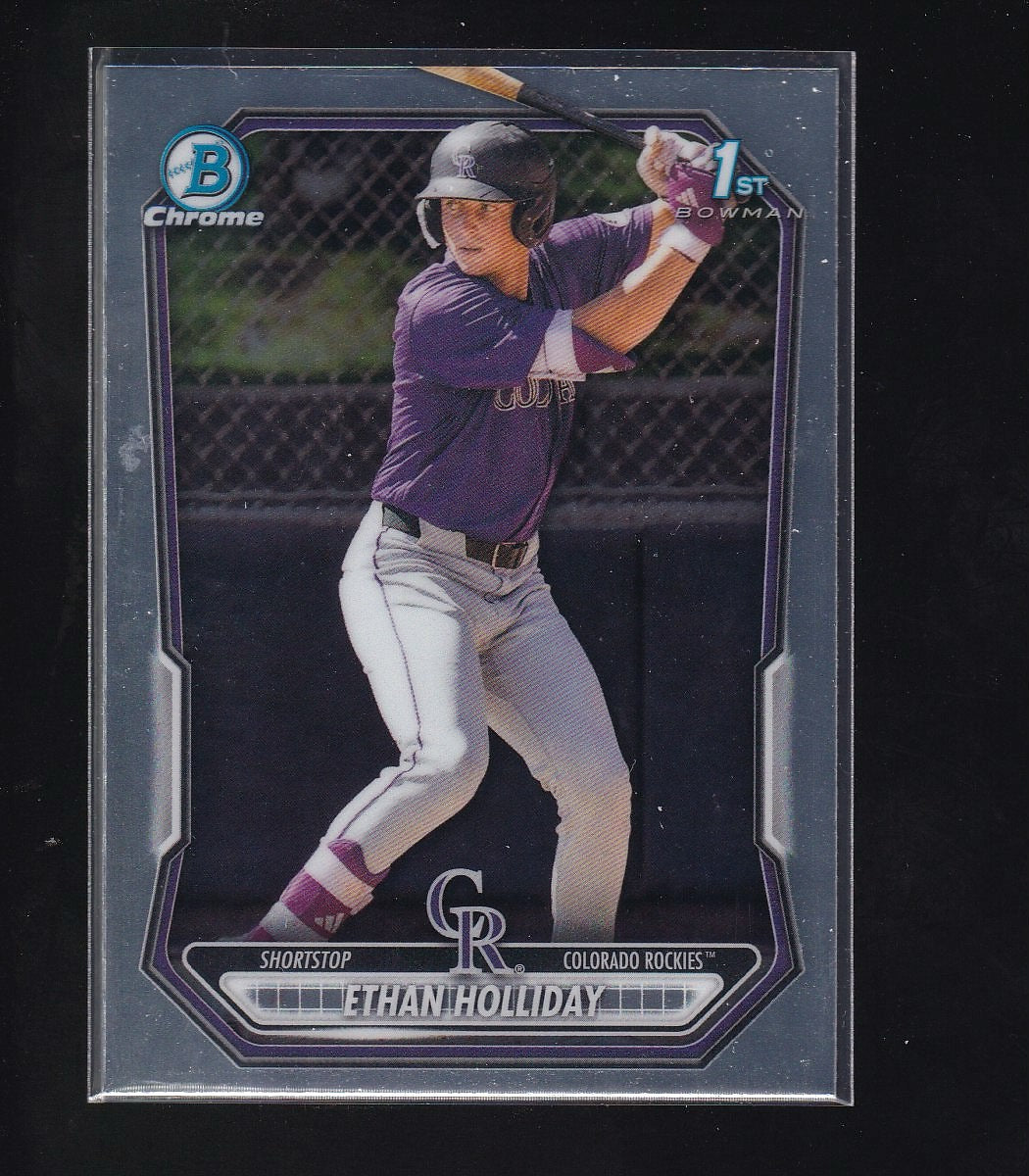 2026 Bowman #BCP-1 Ethan Holliday Chrome Prospects