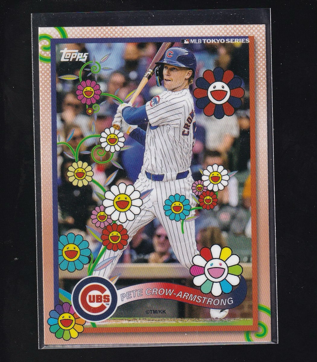 2025 Topps MLB Tokyo Series Takashi Murakami Excl #16 Pete Crow-Armstrong