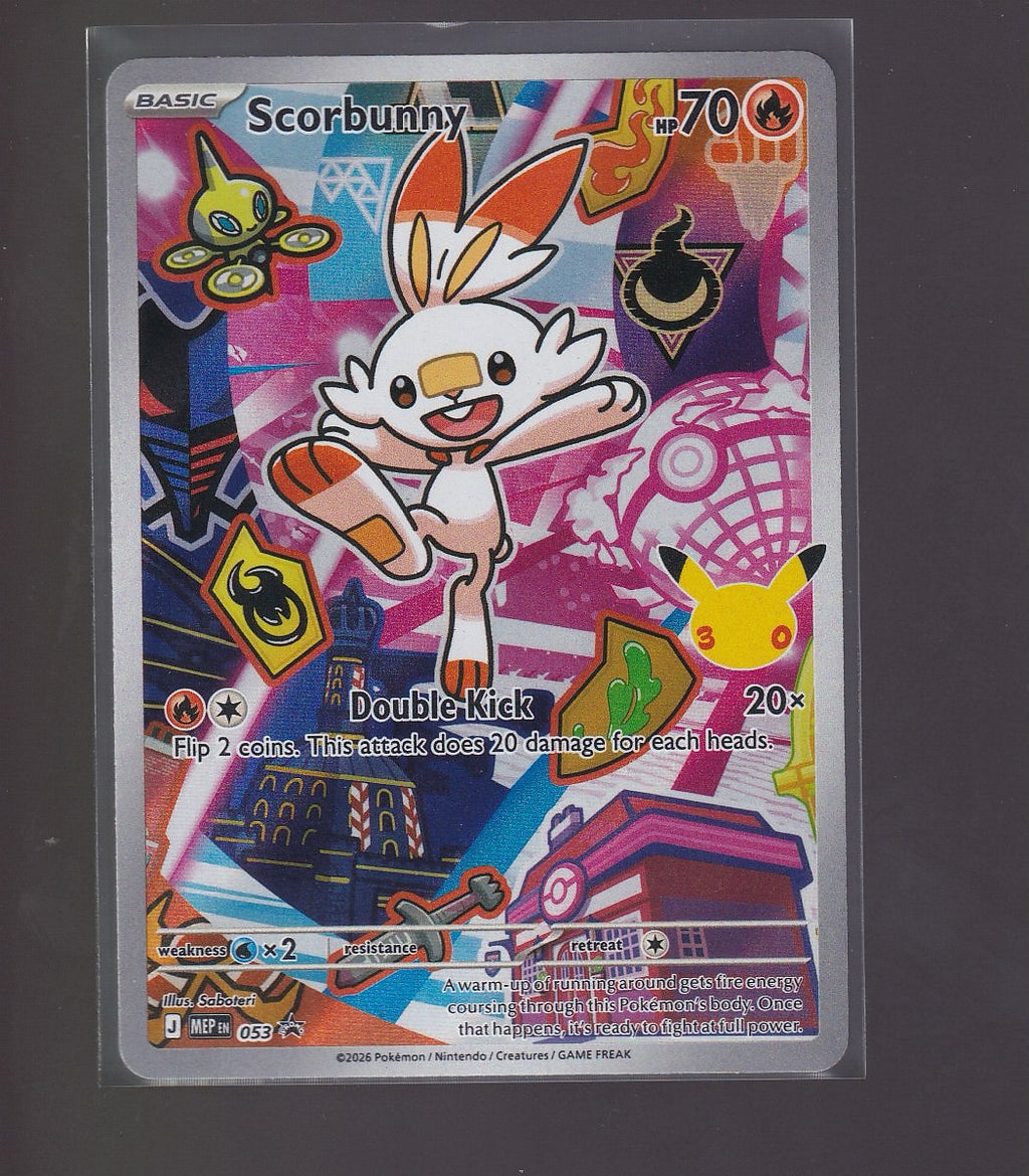 ME: Mega Evolution Promo #053 Scorbunny -First Partner Series 2