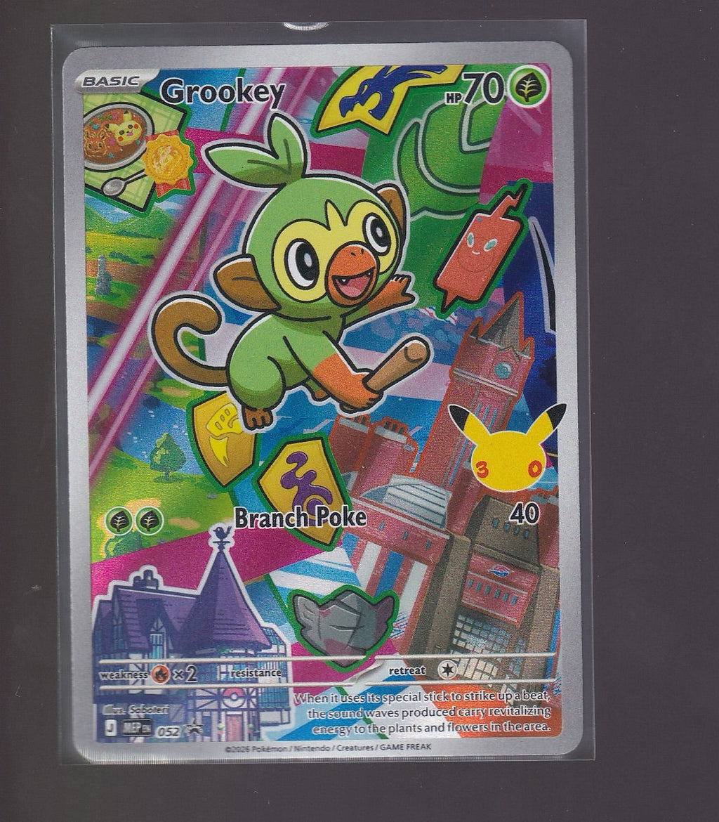ME: Mega Evolution Promo #052 Grookey -First Partner Series 2