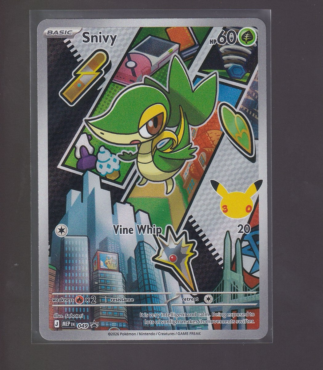 ME: Mega Evolution Promo #049 Snivy -First Partner Series 2