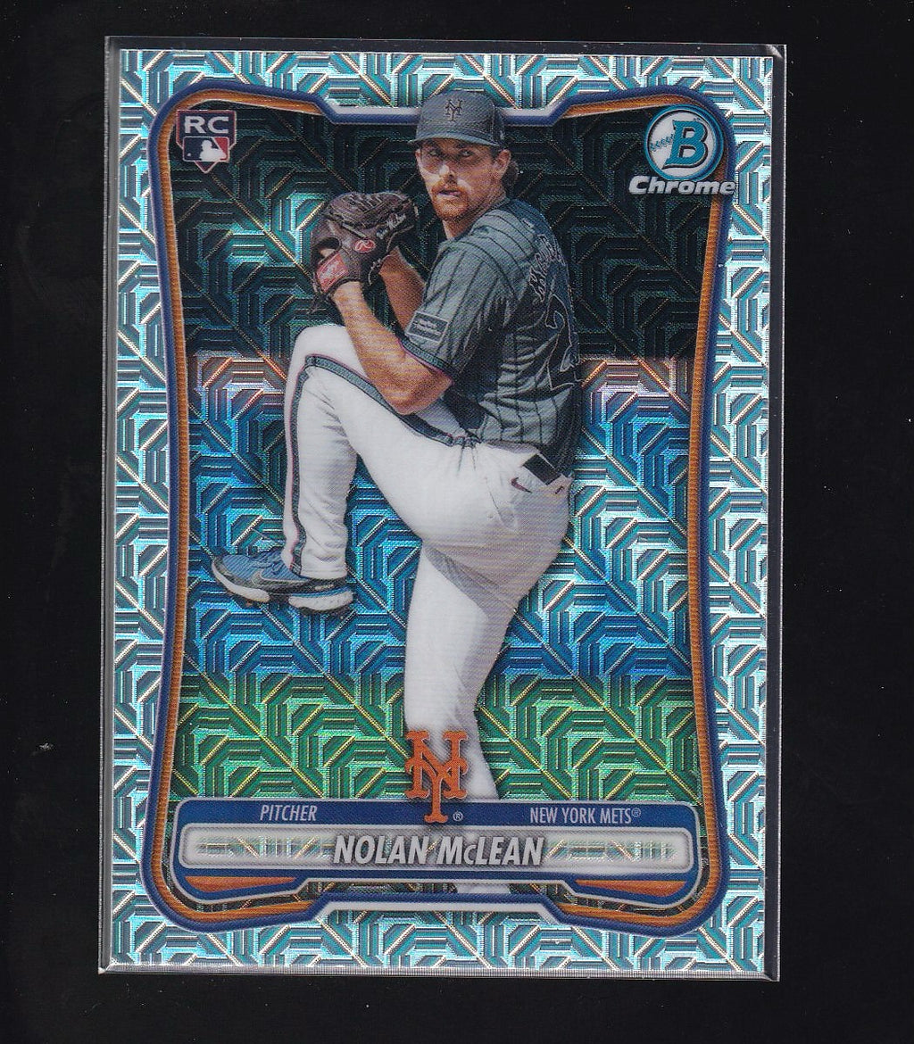 2026 Bowman #85 Nolan McLean Chrome Mojo Refractors