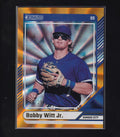 2024 Donruss #1 Bobby Witt Jr. Orange Laser #/299