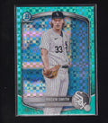 2025 Bowman #BCP-44 Hagen Smith Chrome Prospects Aqua X-Fractor #/125