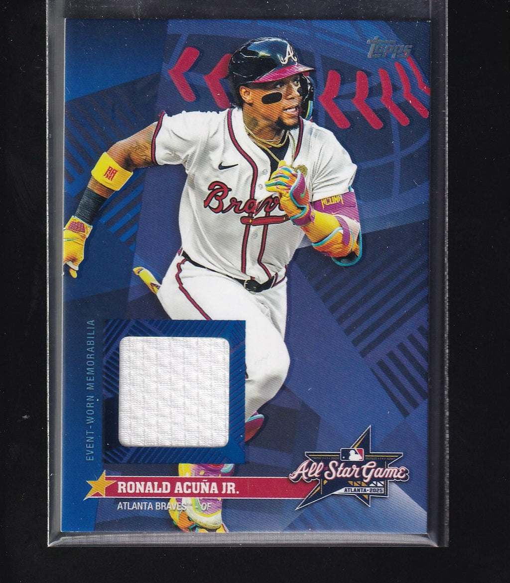 2025 Topps Update #AS-RA Ronald Acuña Jr. All-Star Stitches