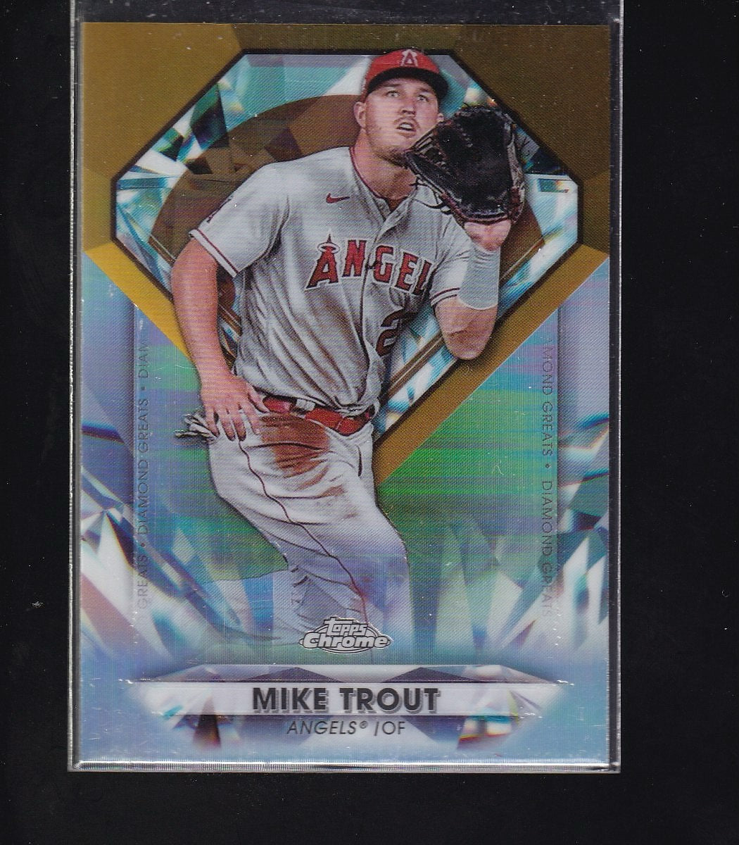 2022 Topps Chrome Update #DGC-1 Mike Trout Diamond Greats
