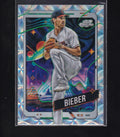 2024 Topps Chrome Cosmic #106 Shane Bieber Nucleus Refractors