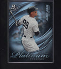 2019 Bowman Platinum #PP-19 Aaron Judge Platinum Presence