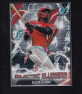 2026 Bowman #ES-9 Elly De La Cruz Electric Sluggers Mojo Refractors