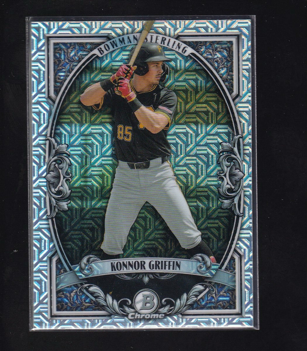 2026 Bowman #BST-7 Konnor Griffin Bowman Sterling Mojo Refractors
